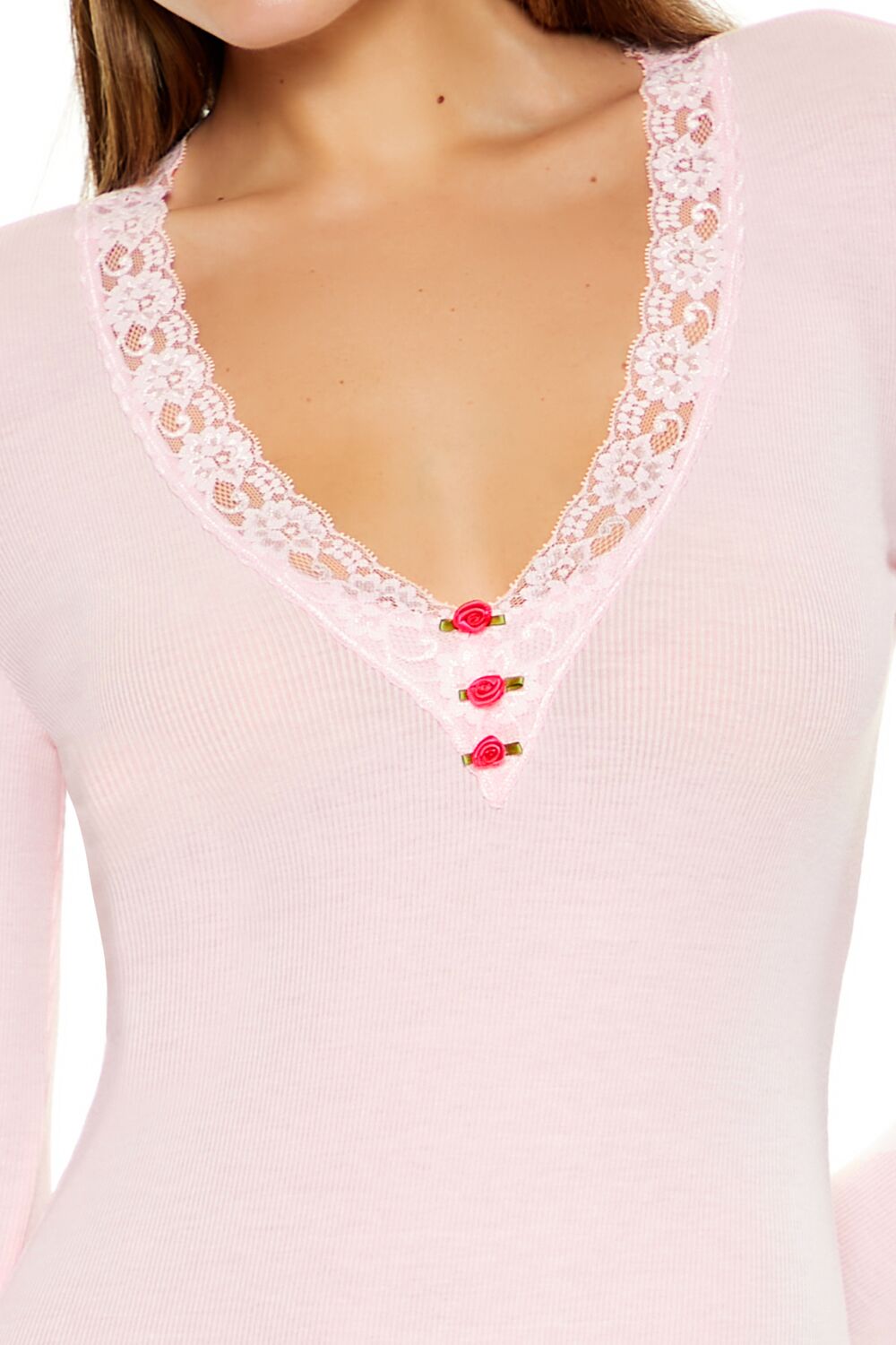 Rosette Pajama Romper