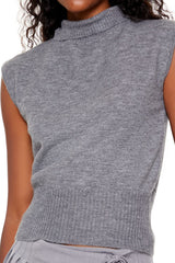 Turtleneck Sweater Vest