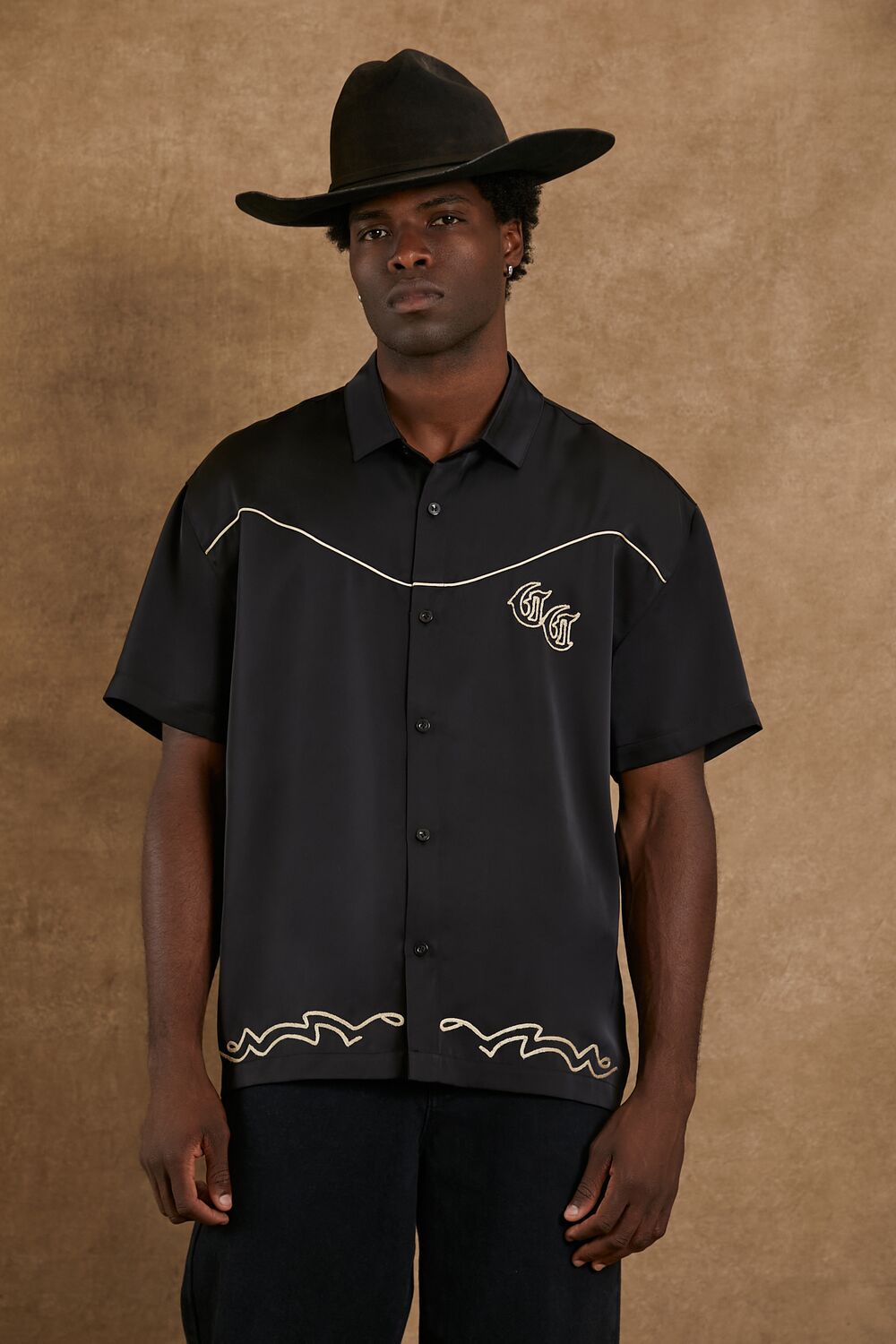 Compton Cowboys Embroidered Shirt