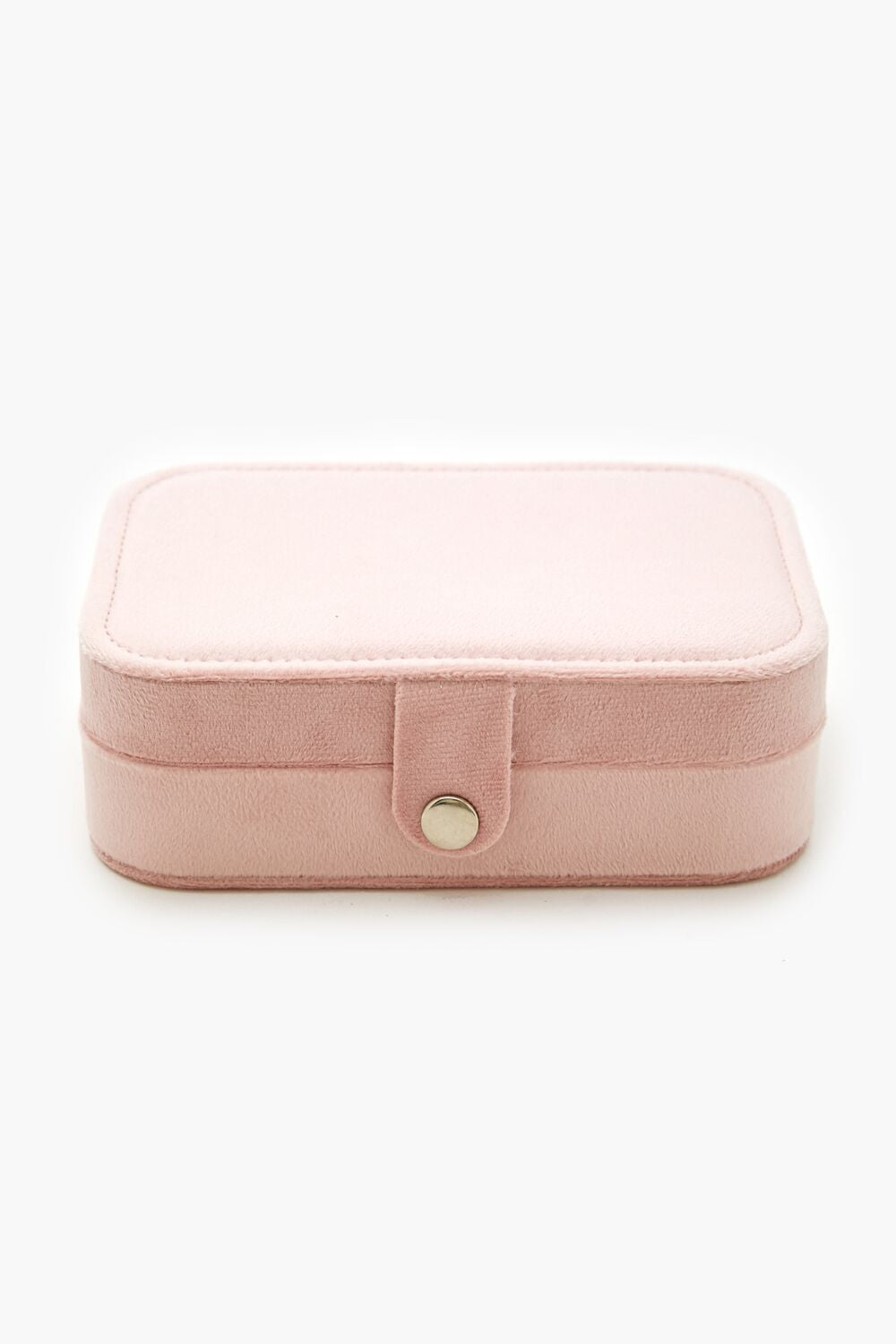 Faux Suede Jewelry Box