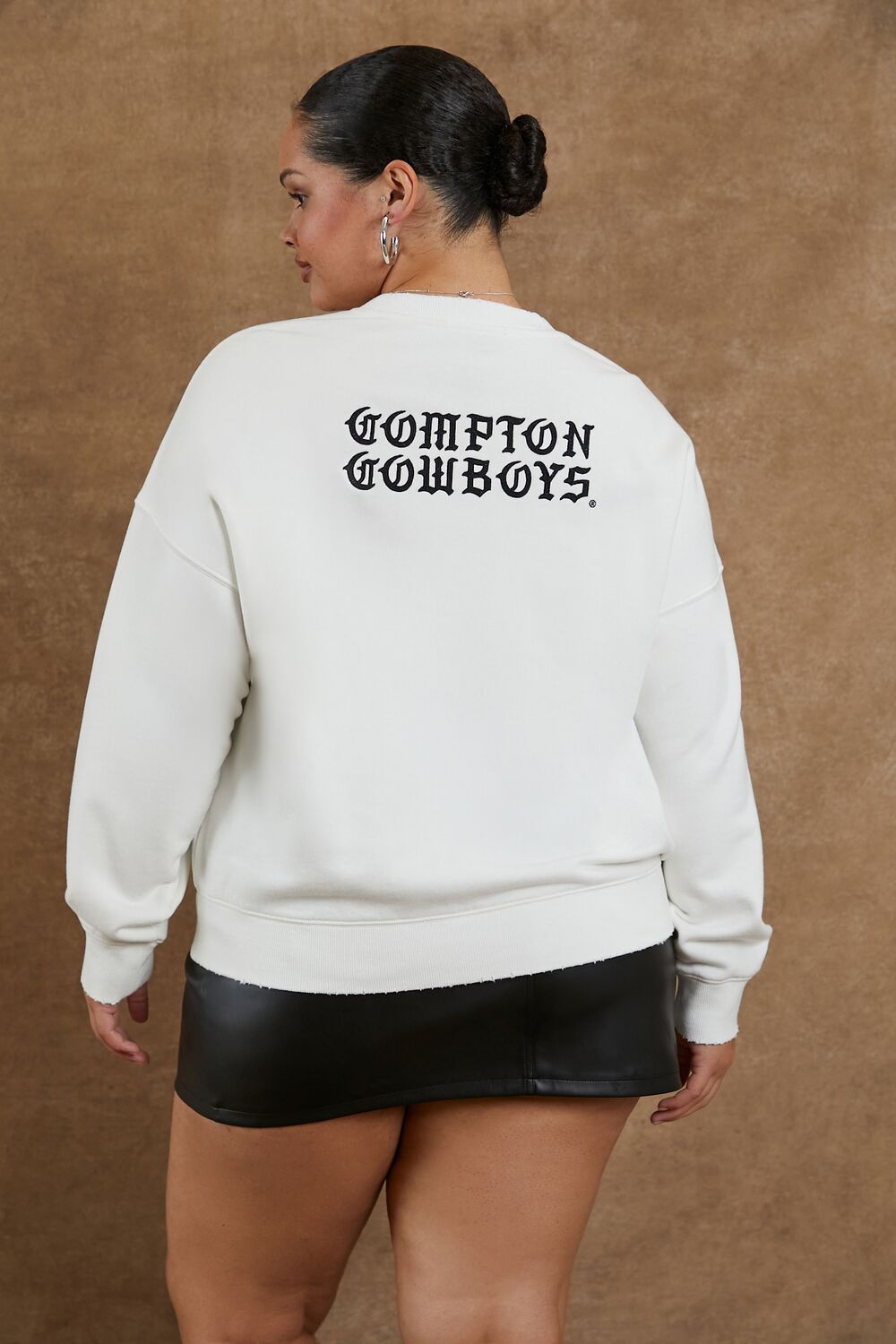 Plus Size Compton Cowboys Pullover