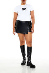 Plus Size Thinking About Puppies Tee
