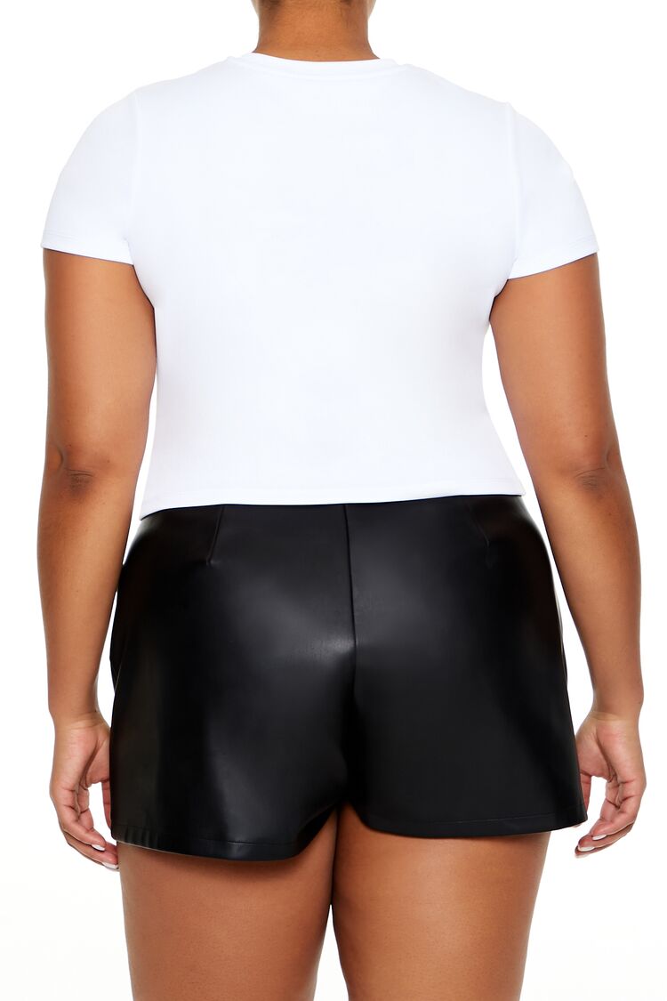 Plus Size Thinking About Puppies Tee