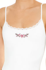 Seamless Rose Lingerie Bodysuit