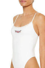 Seamless Rose Lingerie Bodysuit
