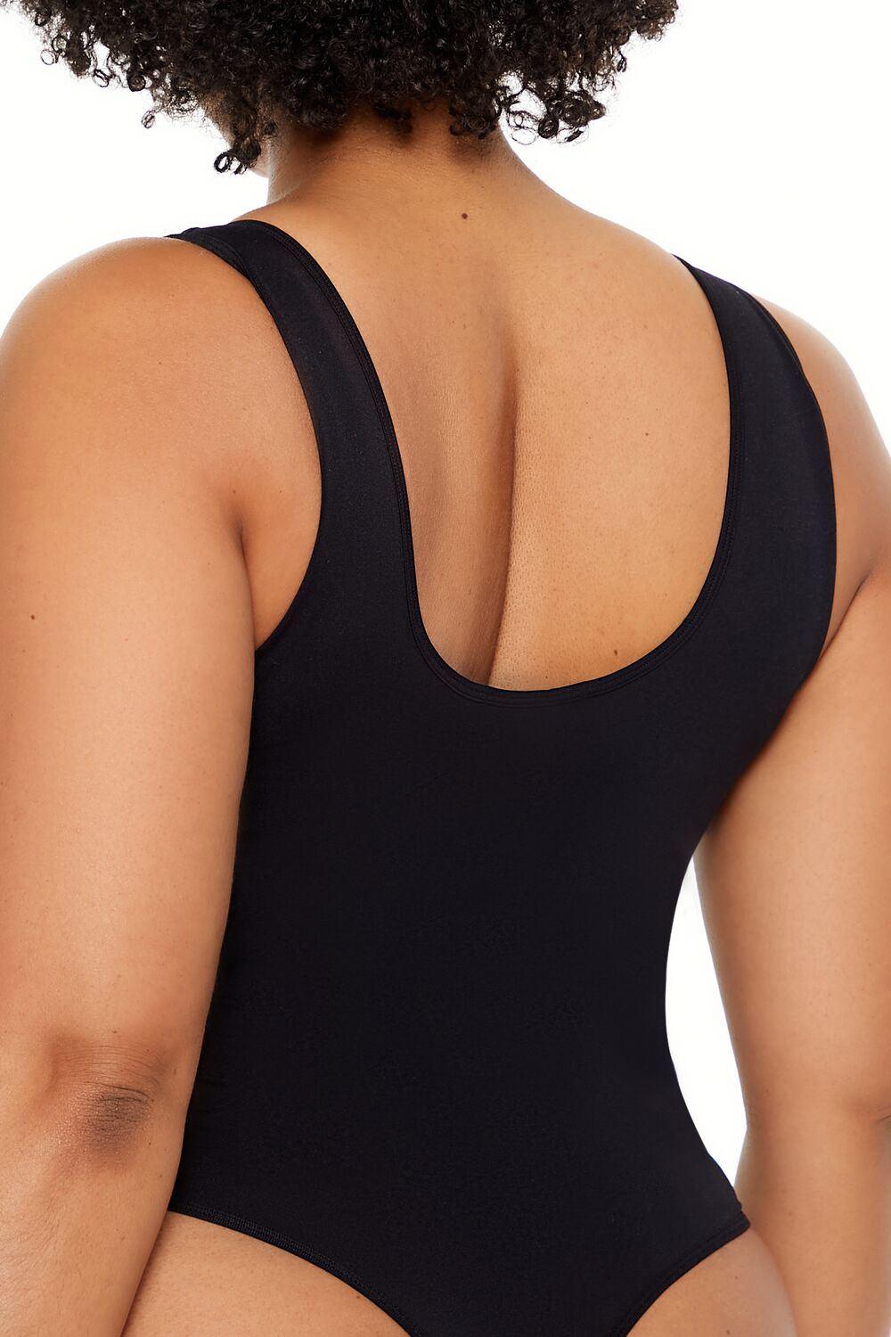 Plus Size Seamless Tank Bodysuit
