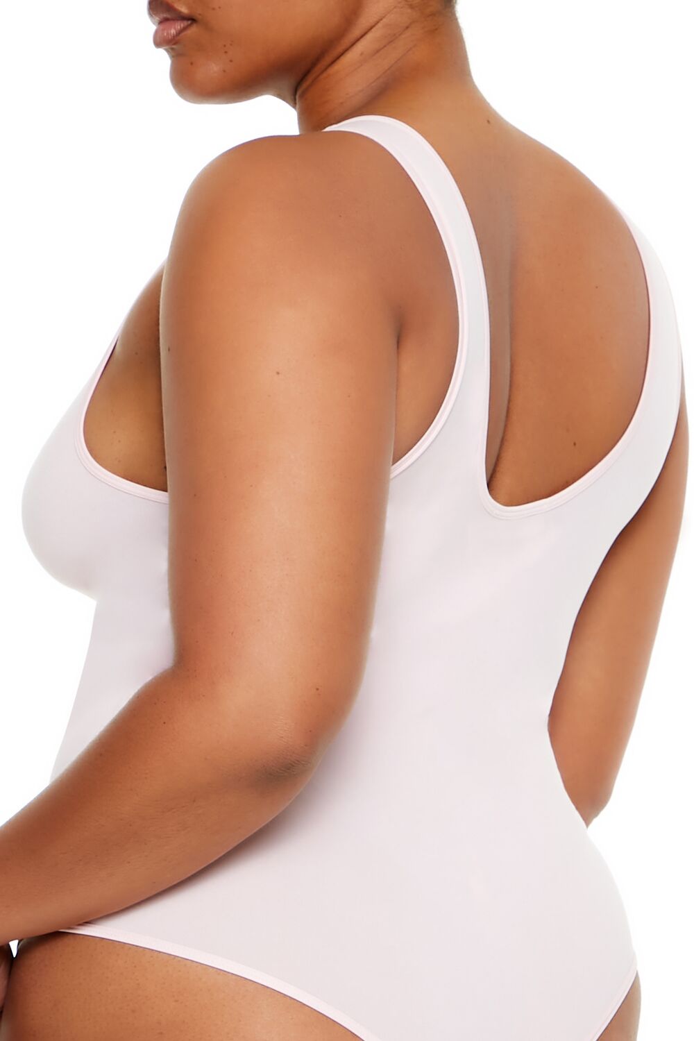 Plus Size Seamless Tank Bodysuit