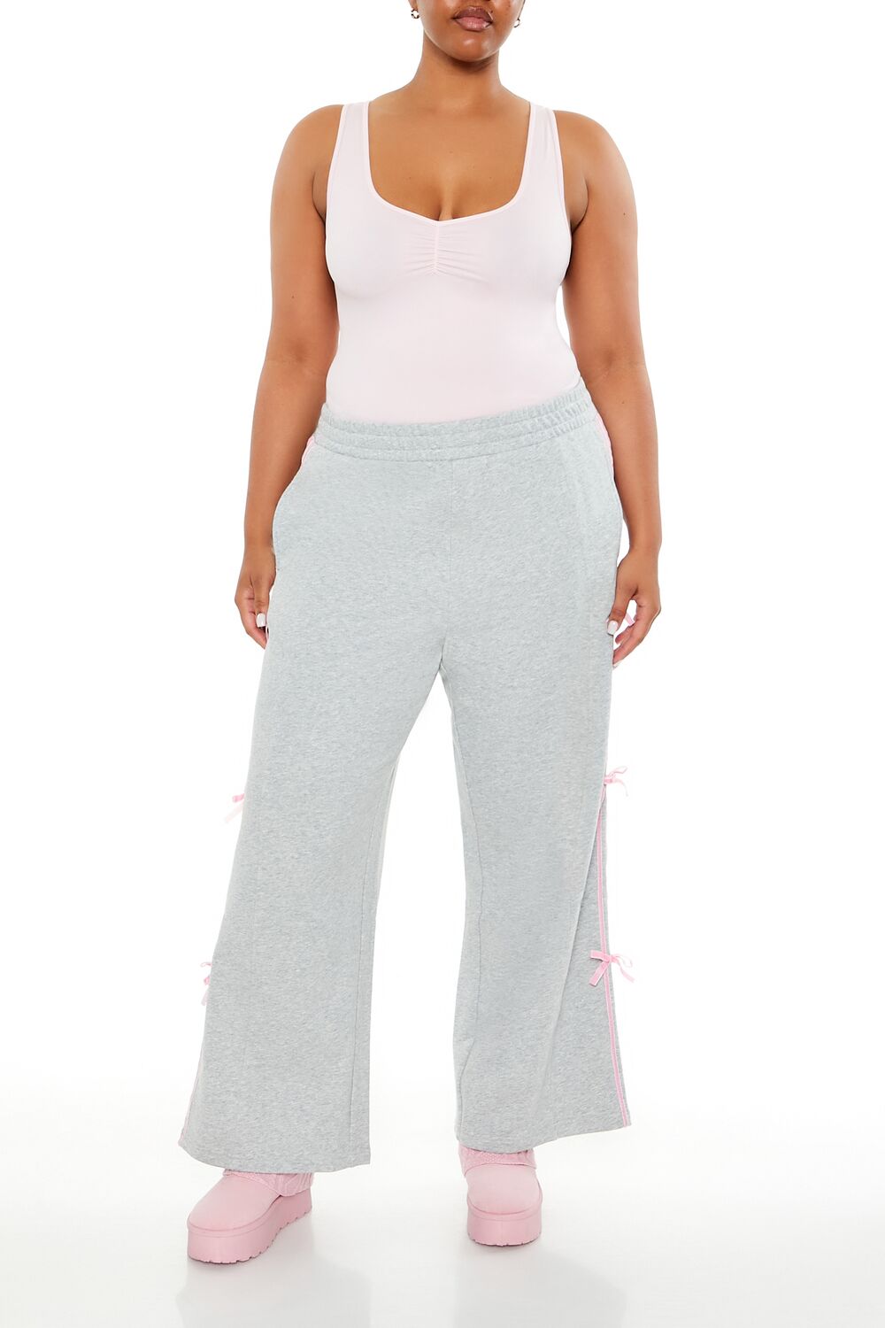 Plus Size Seamless Tank Bodysuit