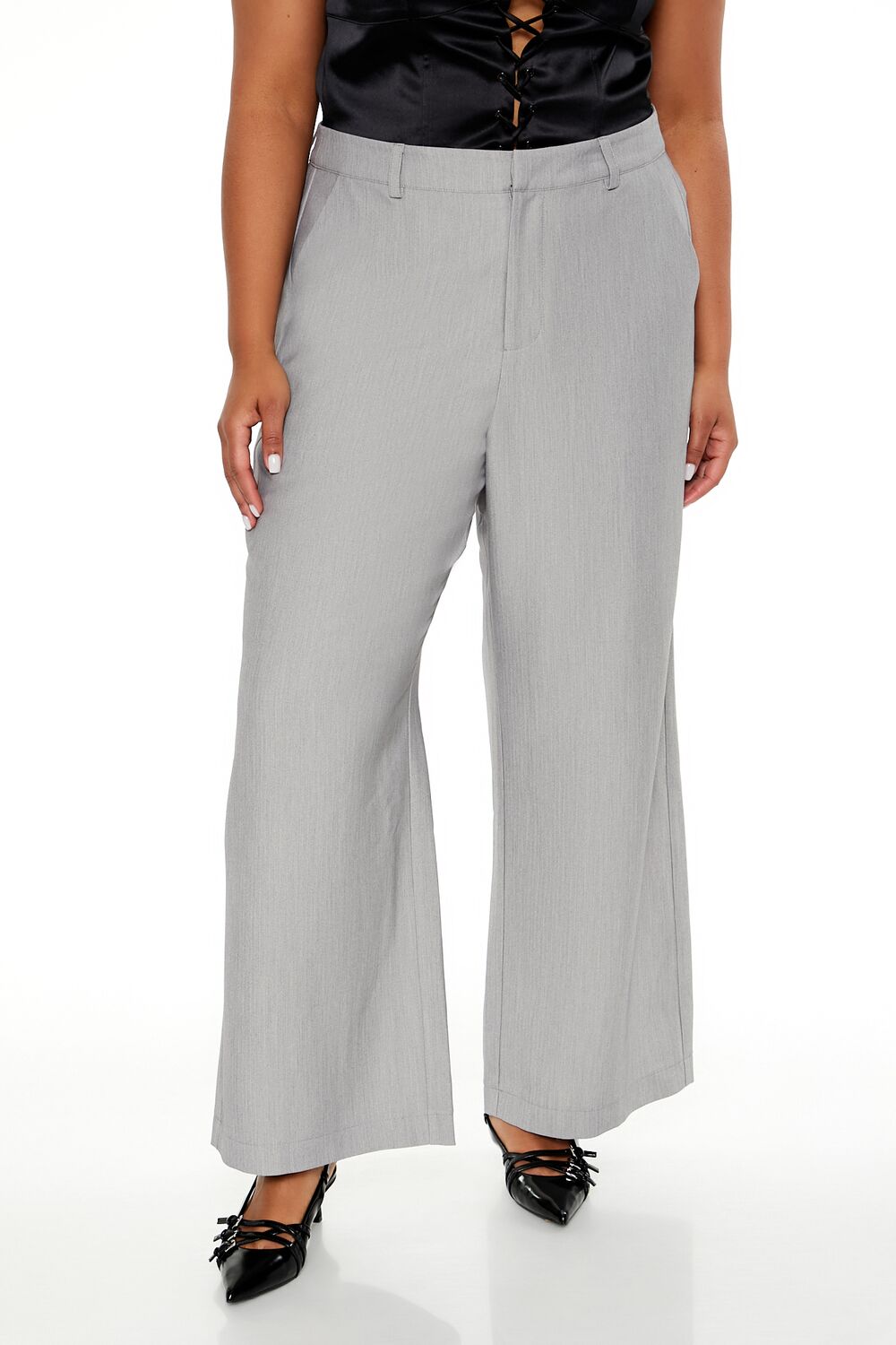 Plus Size Wide-Leg Pants