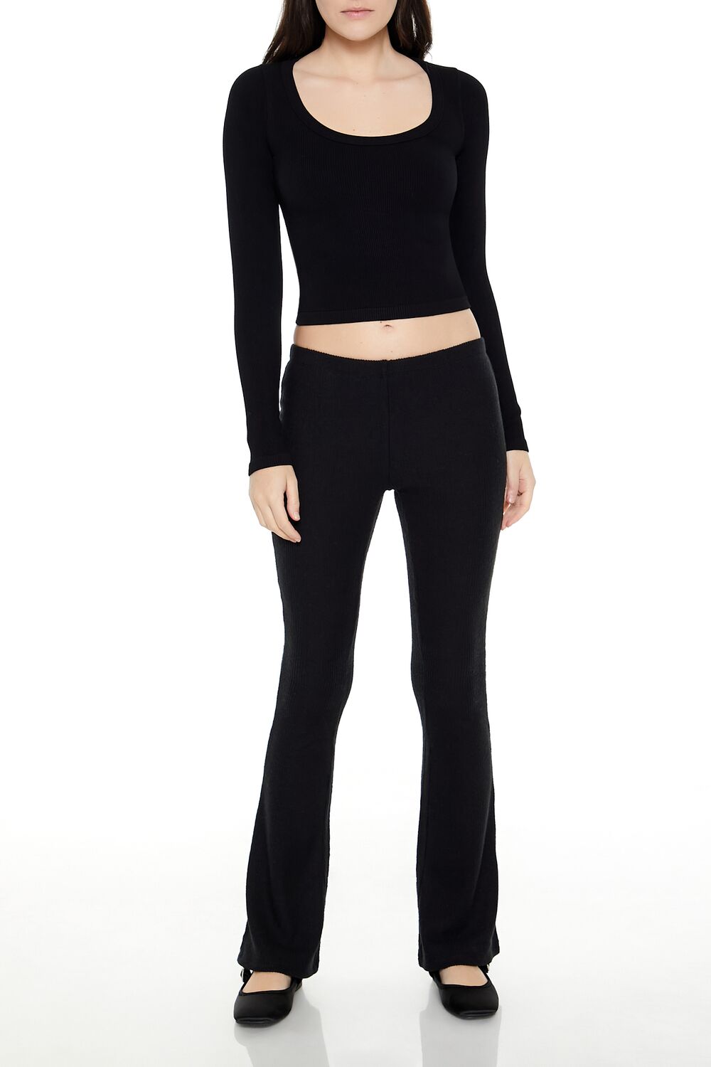 High-Rise Flare Leggings
