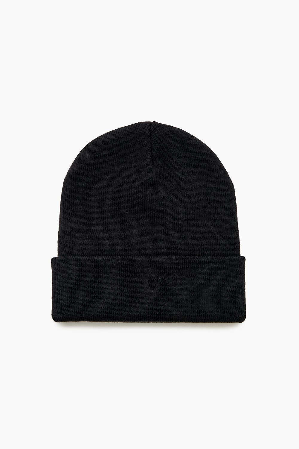 Ribbed Foldover Beanie