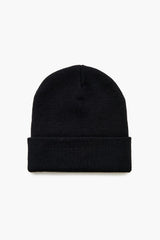 Ribbed Foldover Beanie