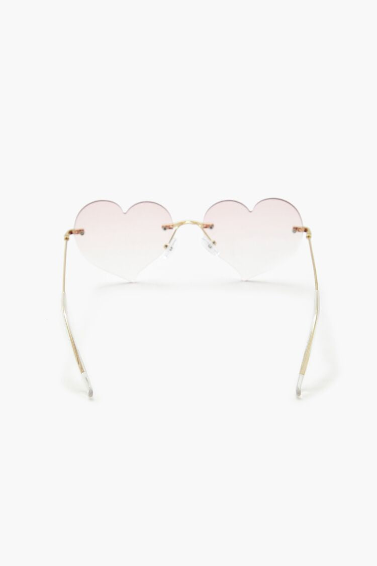 Rimless Heart Sunglasses