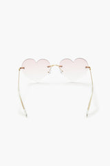 Rimless Heart Sunglasses