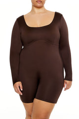 Plus Size Contour Sculpt Romper