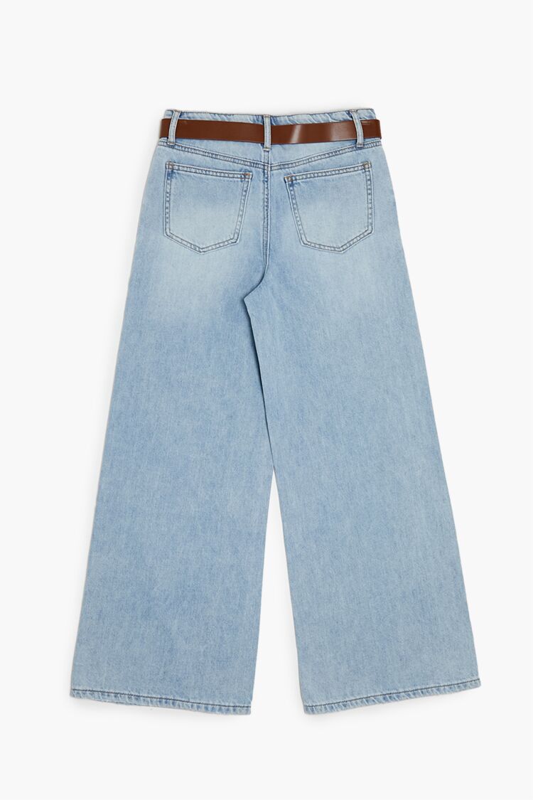 Girls Butterfly Belted Jeans (Kids)