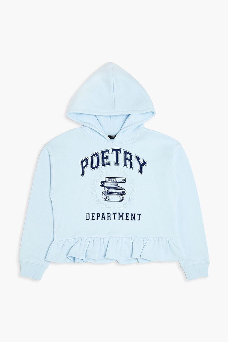Girls Poetry Graphic Hoodie (Kids)