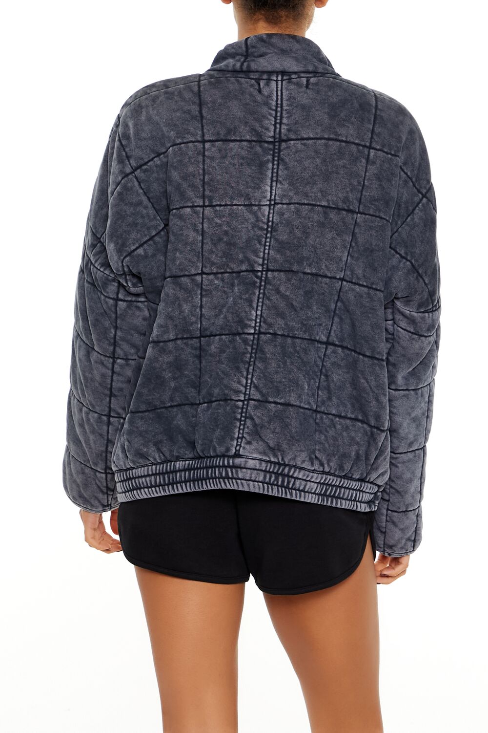 Quilted Zip-Up Jacket