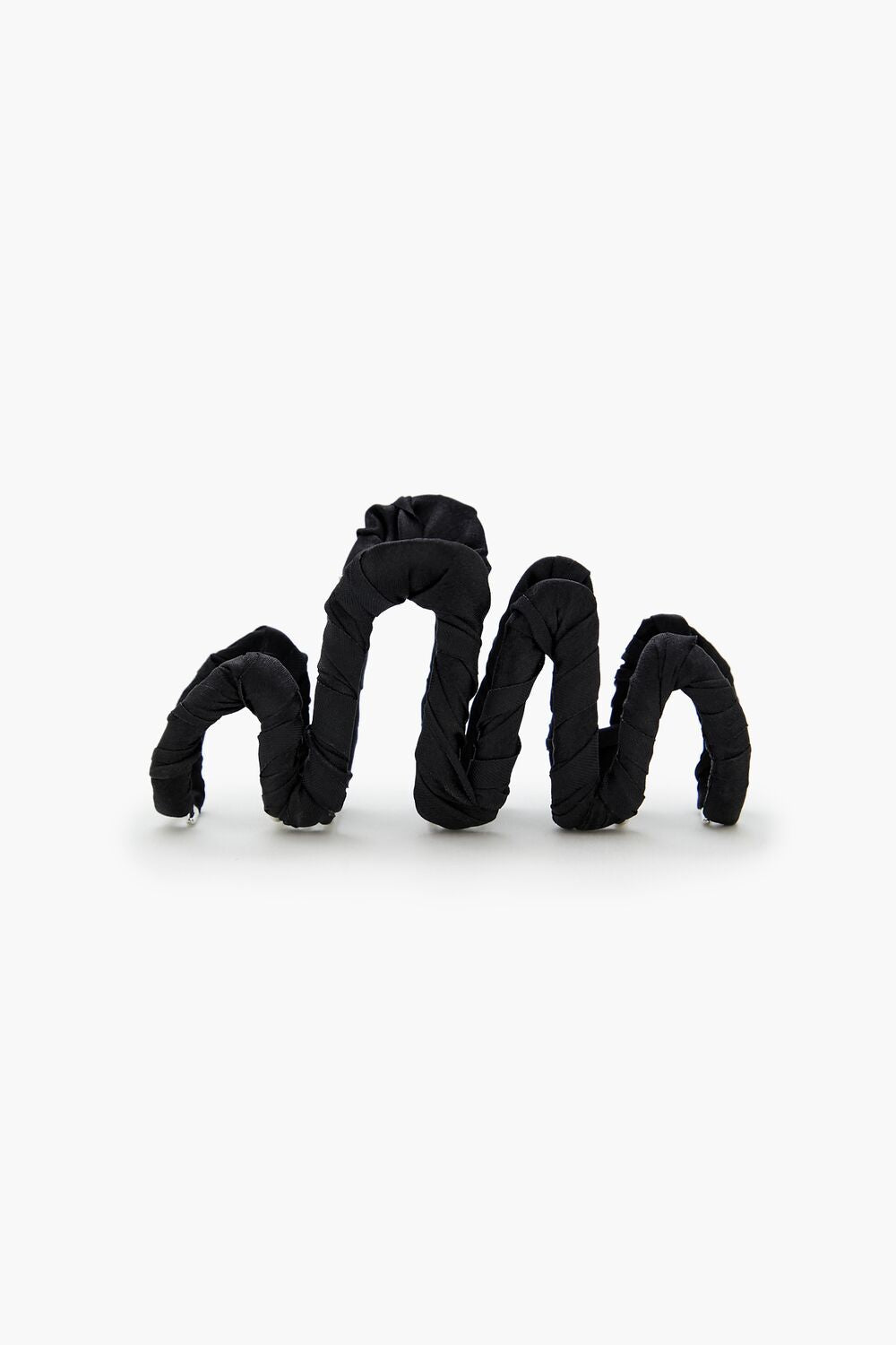 Ribbon-Wrapped Claw Hair Clip
