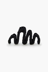 Ribbon-Wrapped Claw Hair Clip