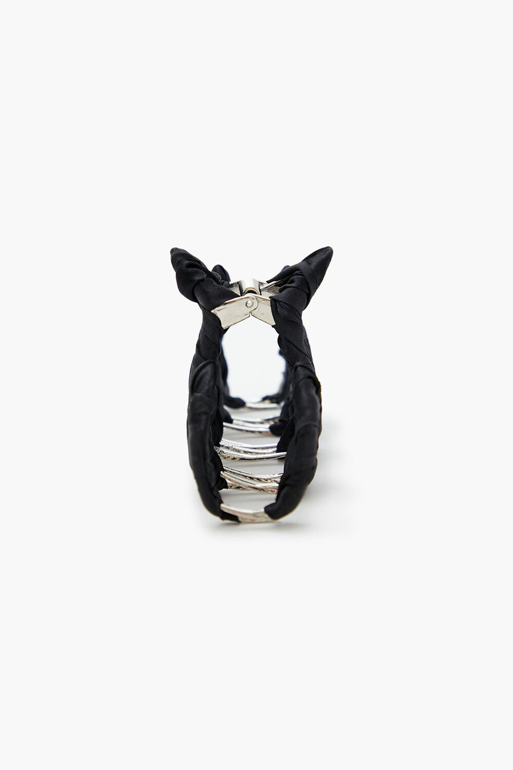 Ribbon-Wrapped Claw Hair Clip