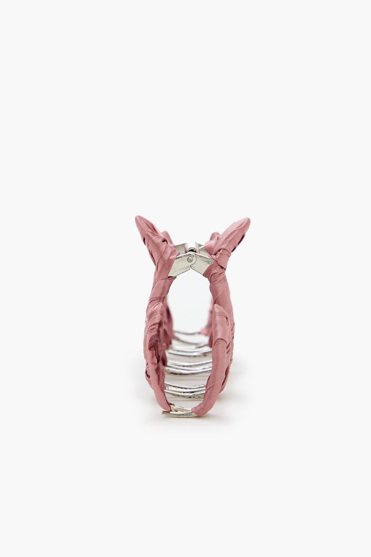 Ribbon-Wrapped Claw Hair Clip