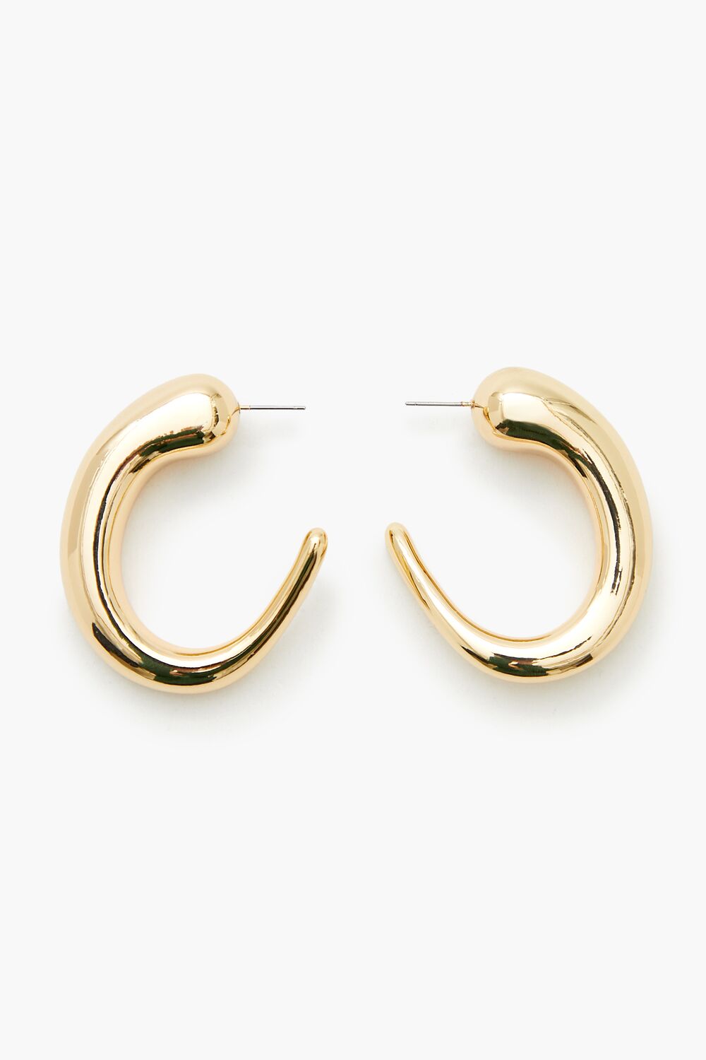 Smooth Hoop Earrings