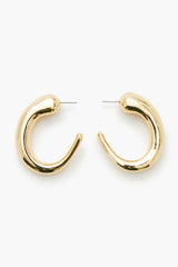Smooth Hoop Earrings
