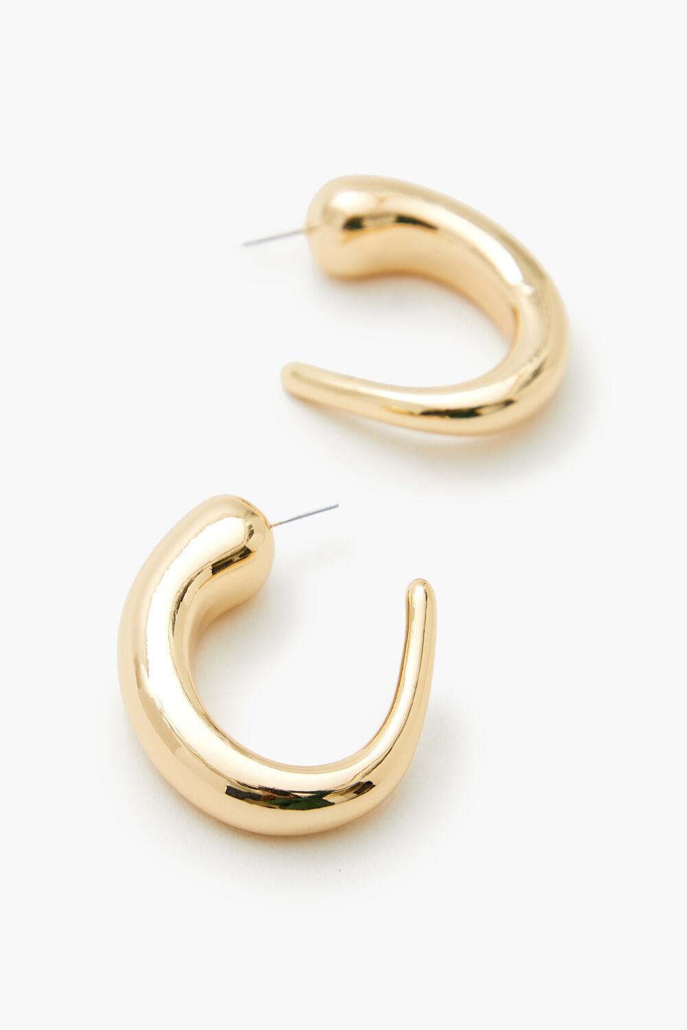 Smooth Hoop Earrings