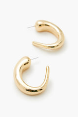 Smooth Hoop Earrings