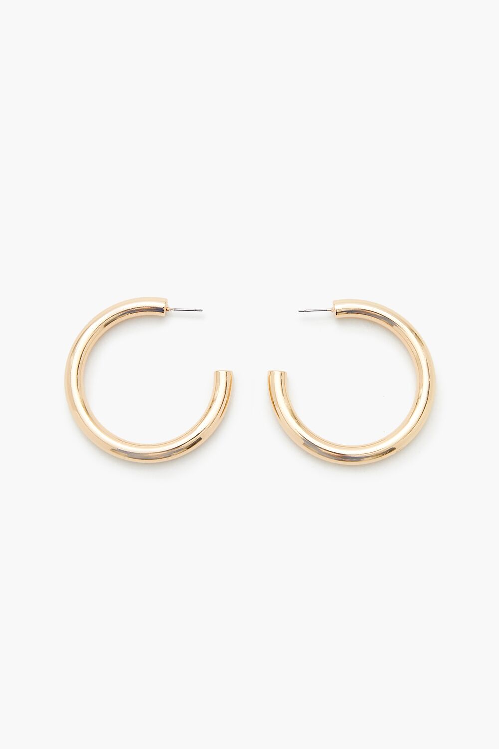 Smooth Hoop Earrings