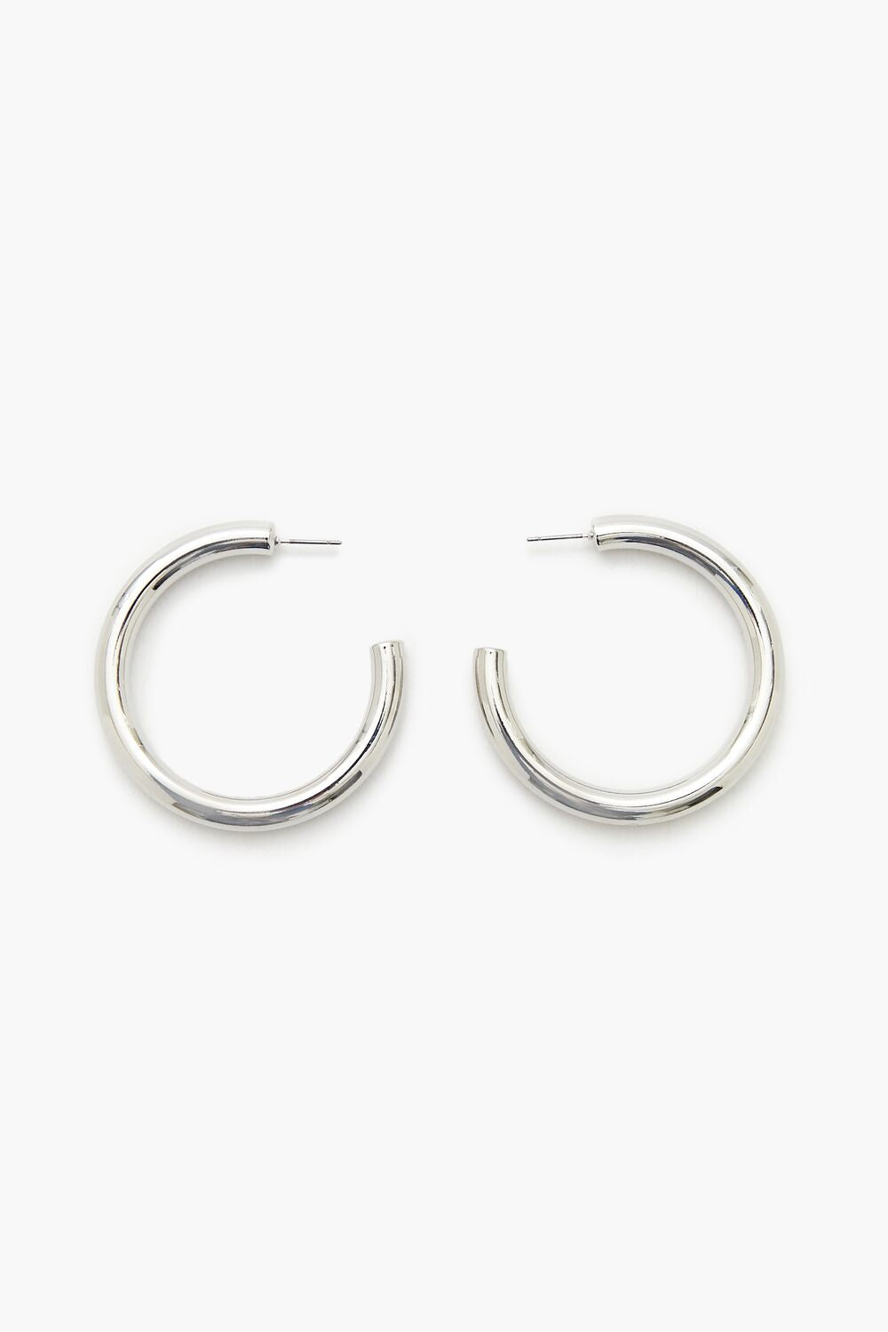 Smooth Hoop Earrings