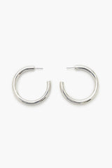 Smooth Hoop Earrings