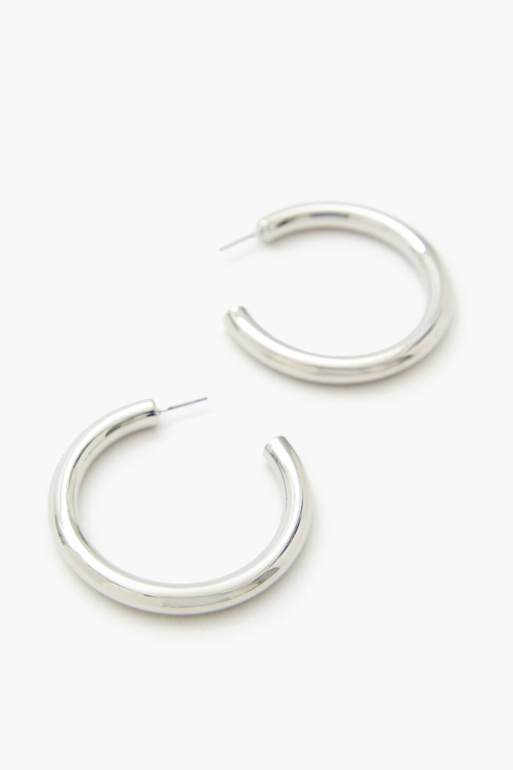 Smooth Hoop Earrings