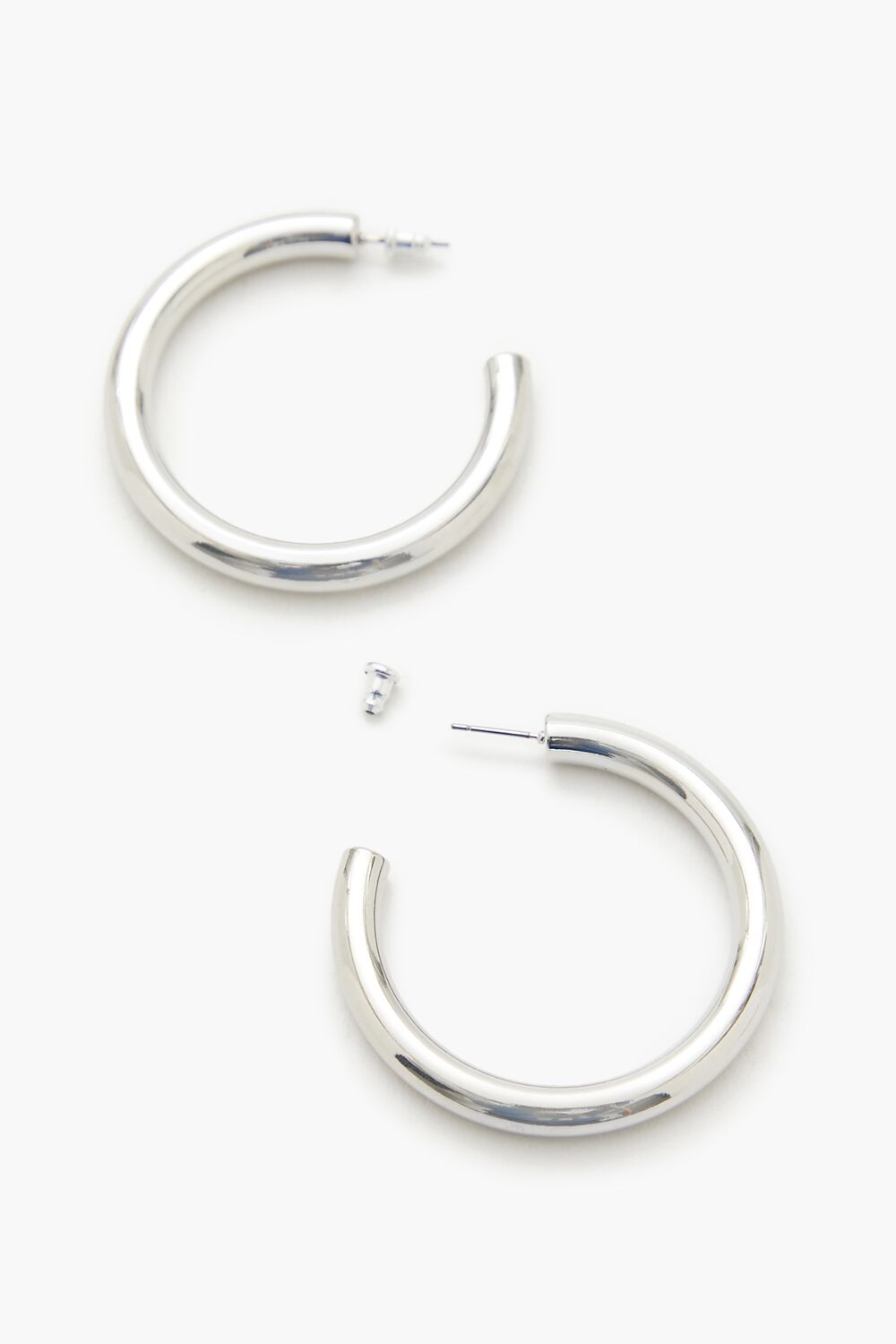 Smooth Hoop Earrings