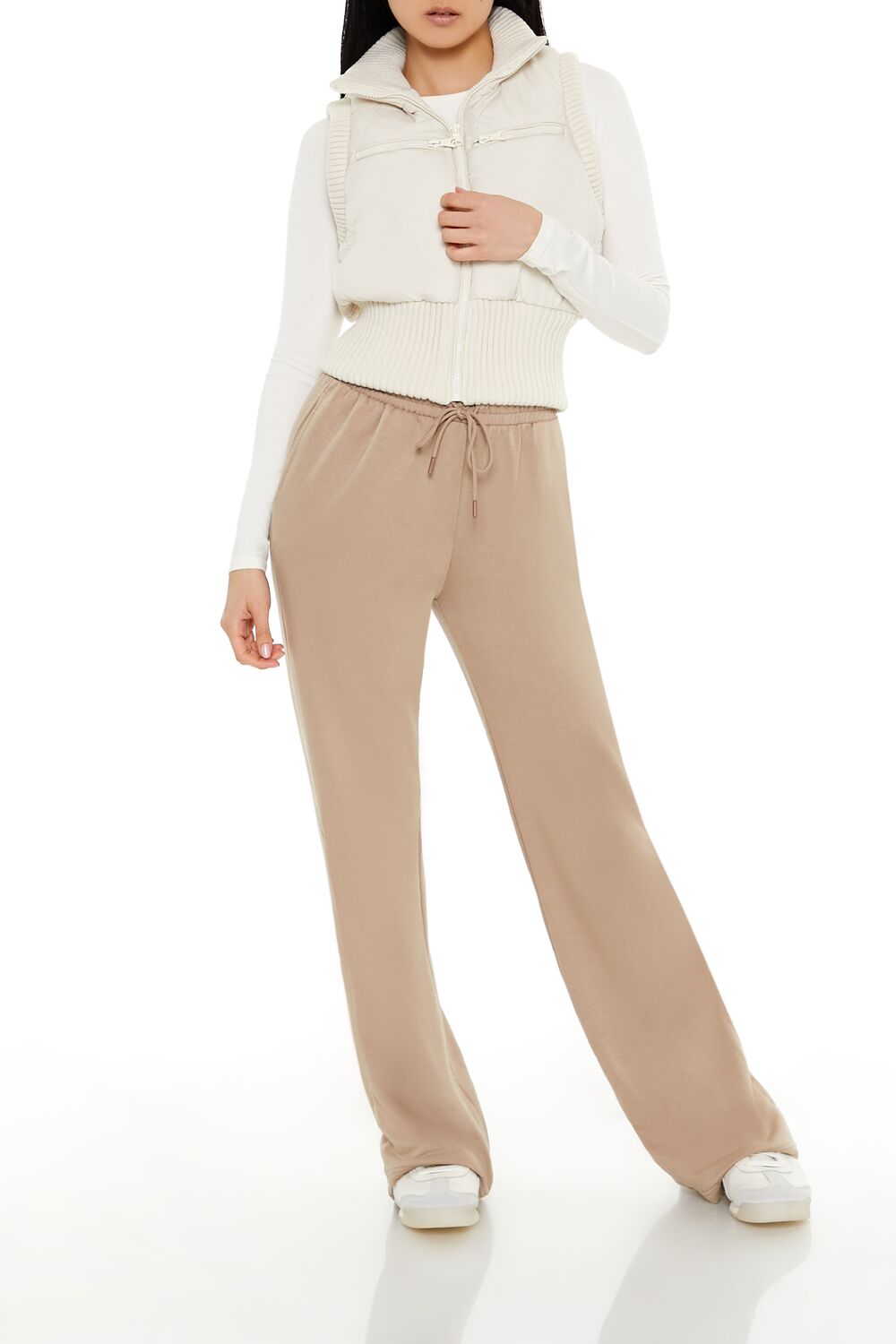 Cropped Zip-Up Vest