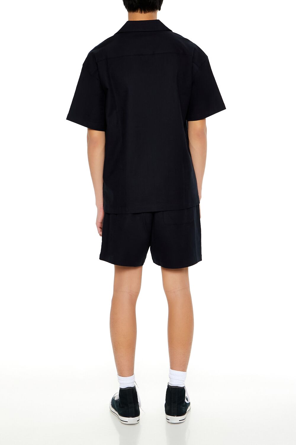 Geo Embroidered Shorts