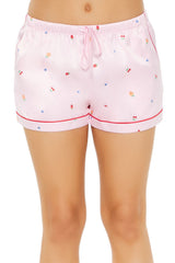 Fruit Shirt & Shorts Pajama Set