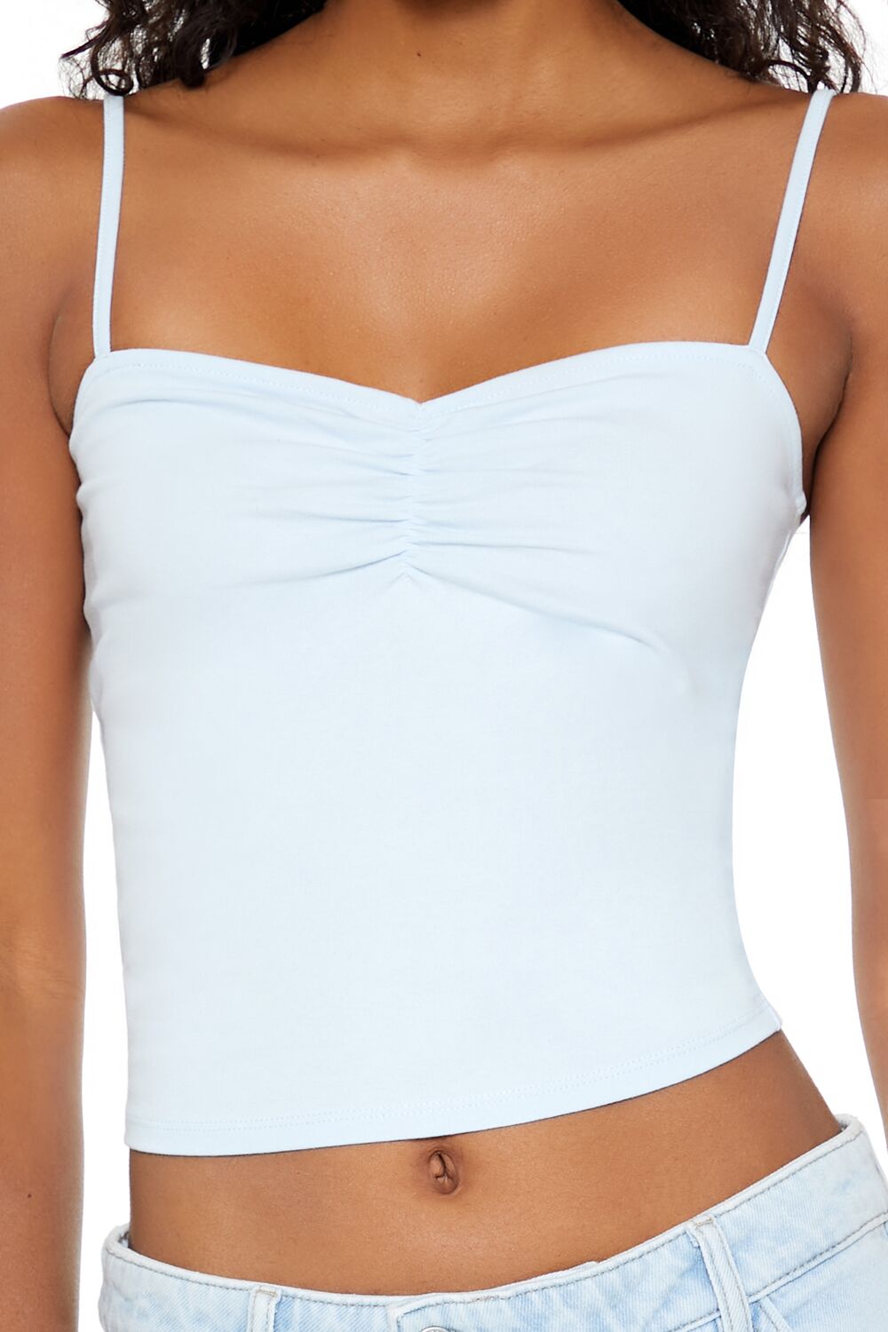 Sweetheart Cropped Cami
