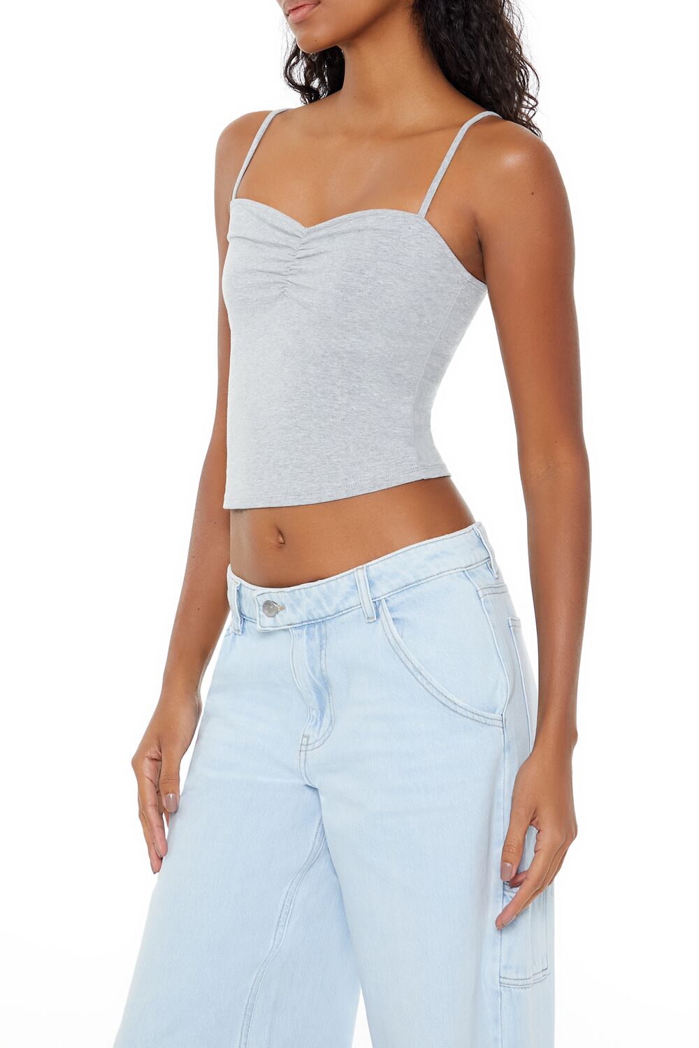 Sweetheart Cropped Cami