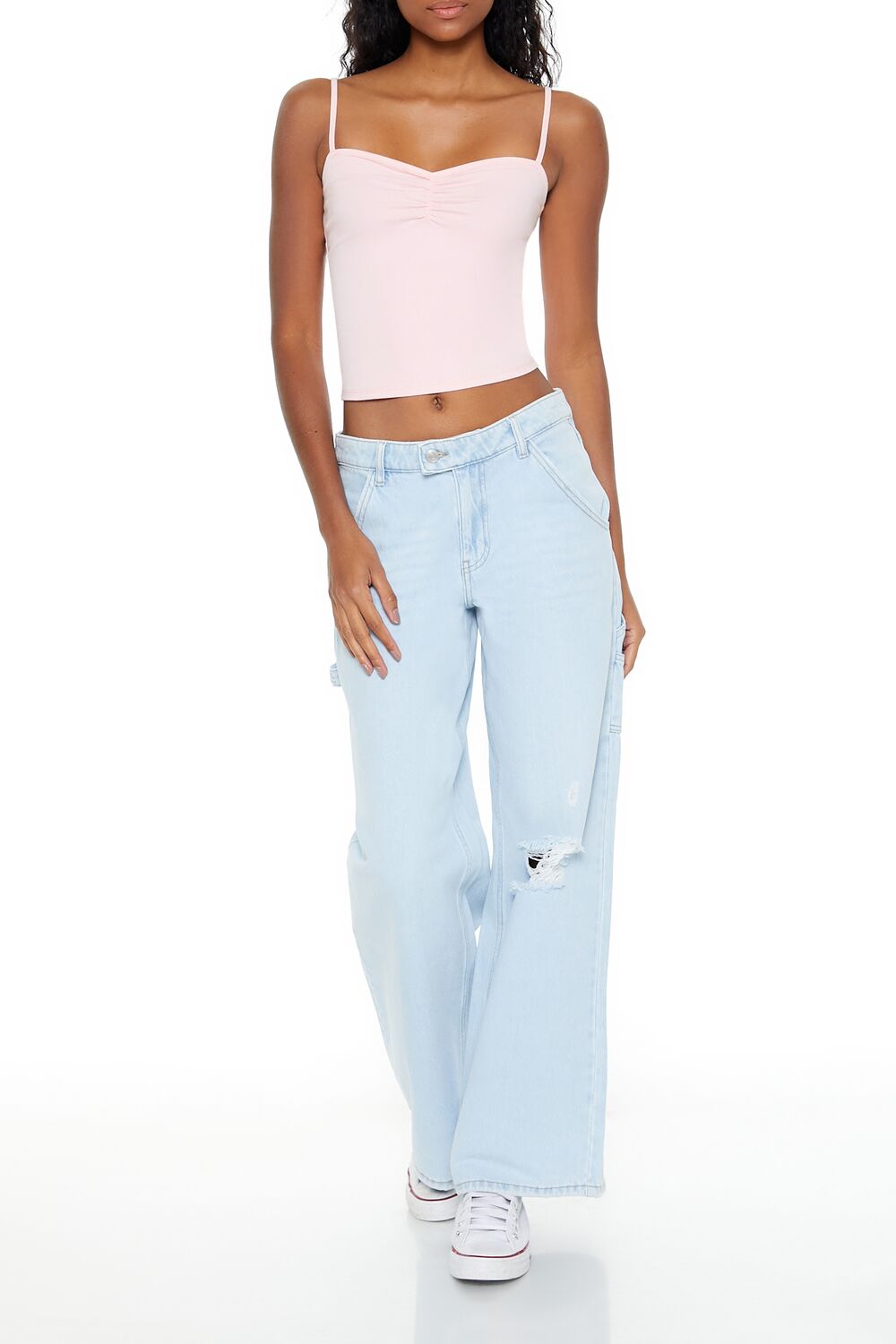 Sweetheart Cropped Cami