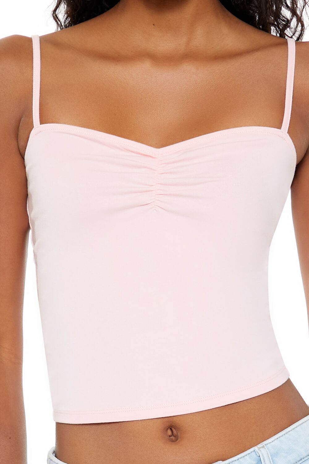 Sweetheart Cropped Cami