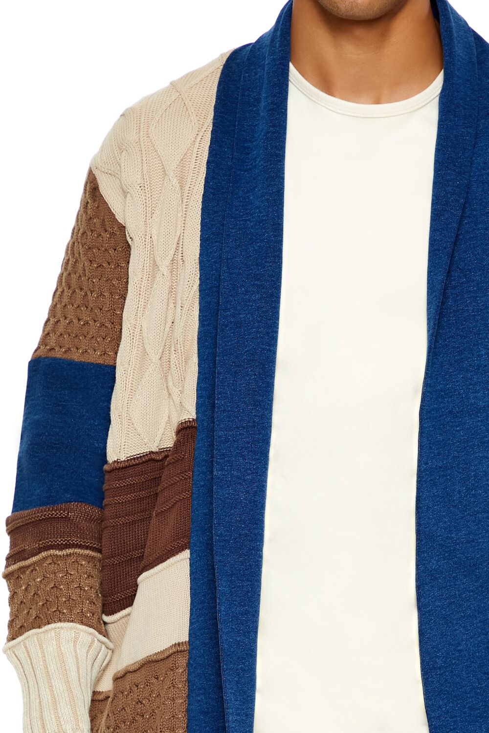 Colorblock Cardigan Sweater