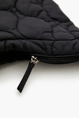 Quilted Nylon Tote Bag
