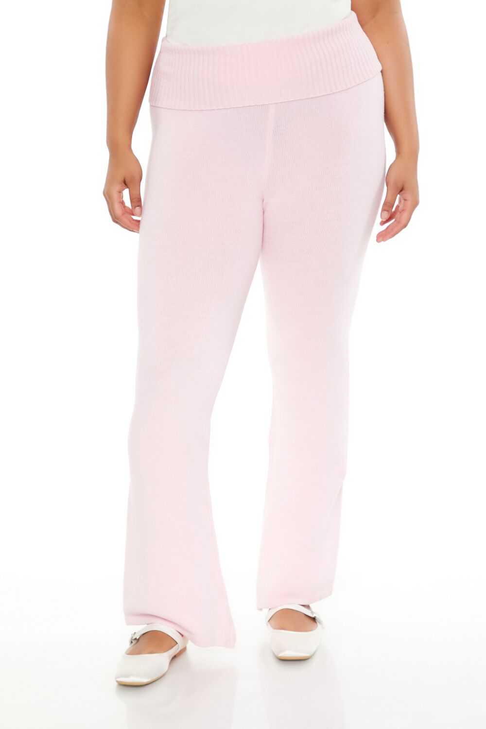 Plus Size Sweater-Knit Pants