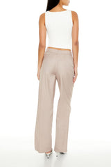 Trouser Mid-Rise Pants