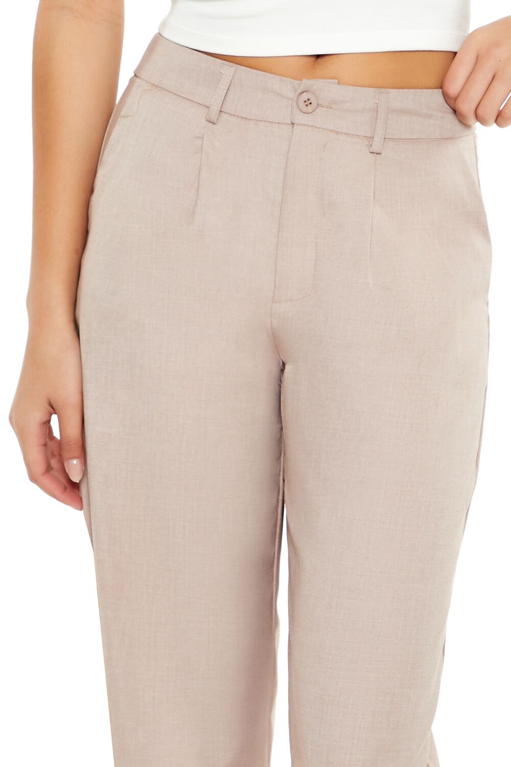 Trouser Mid-Rise Pants