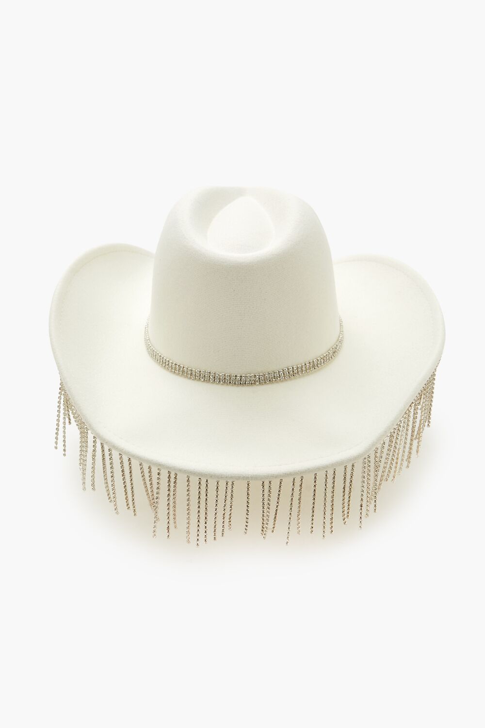 Rhinestone Fringe Cowboy Hat