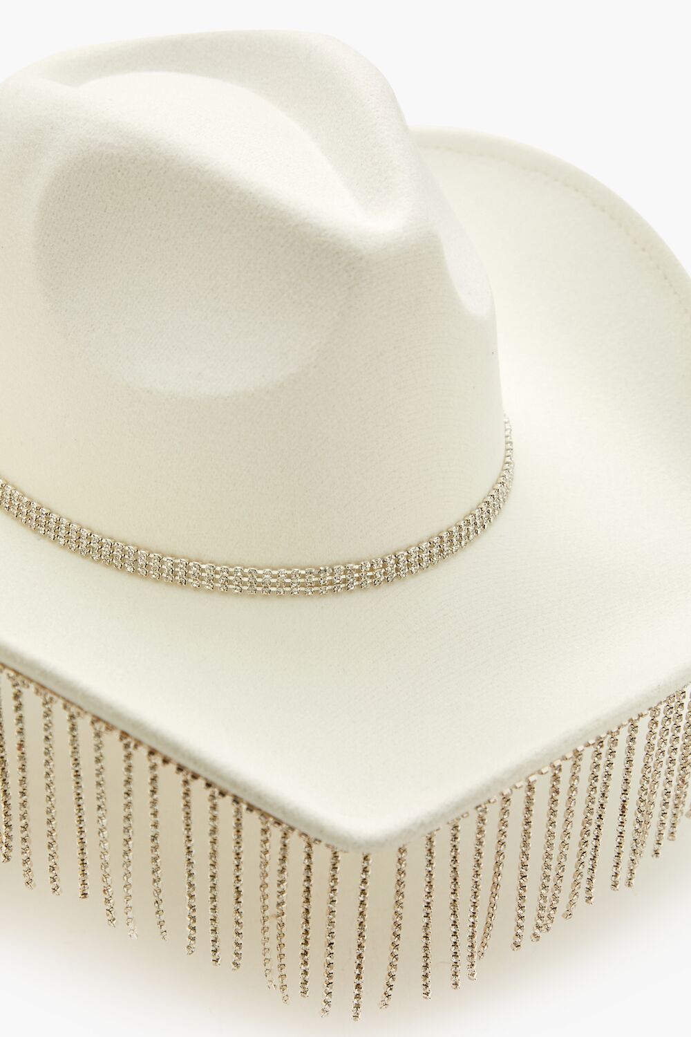 Rhinestone Fringe Cowboy Hat
