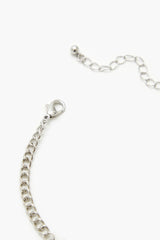 Rhinestone Fringe Anklet
